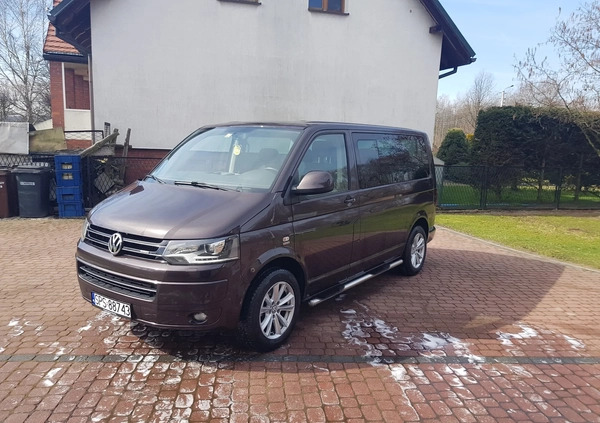 Volkswagen Caravelle cena 68999 przebieg: 360000, rok produkcji 2013 z Pniewy małe 232